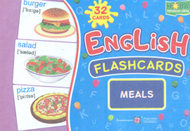 English flash cards. Meals (  ) 
